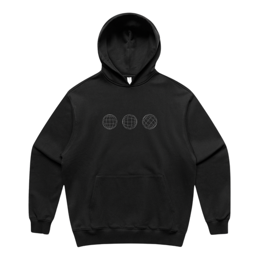 Calvin Harris Black Marlay Park / Malahide Castle Tour Hoodie, front view