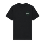 Black Wireframe Marlay Park / Malahide Castle Tour T-Shirt