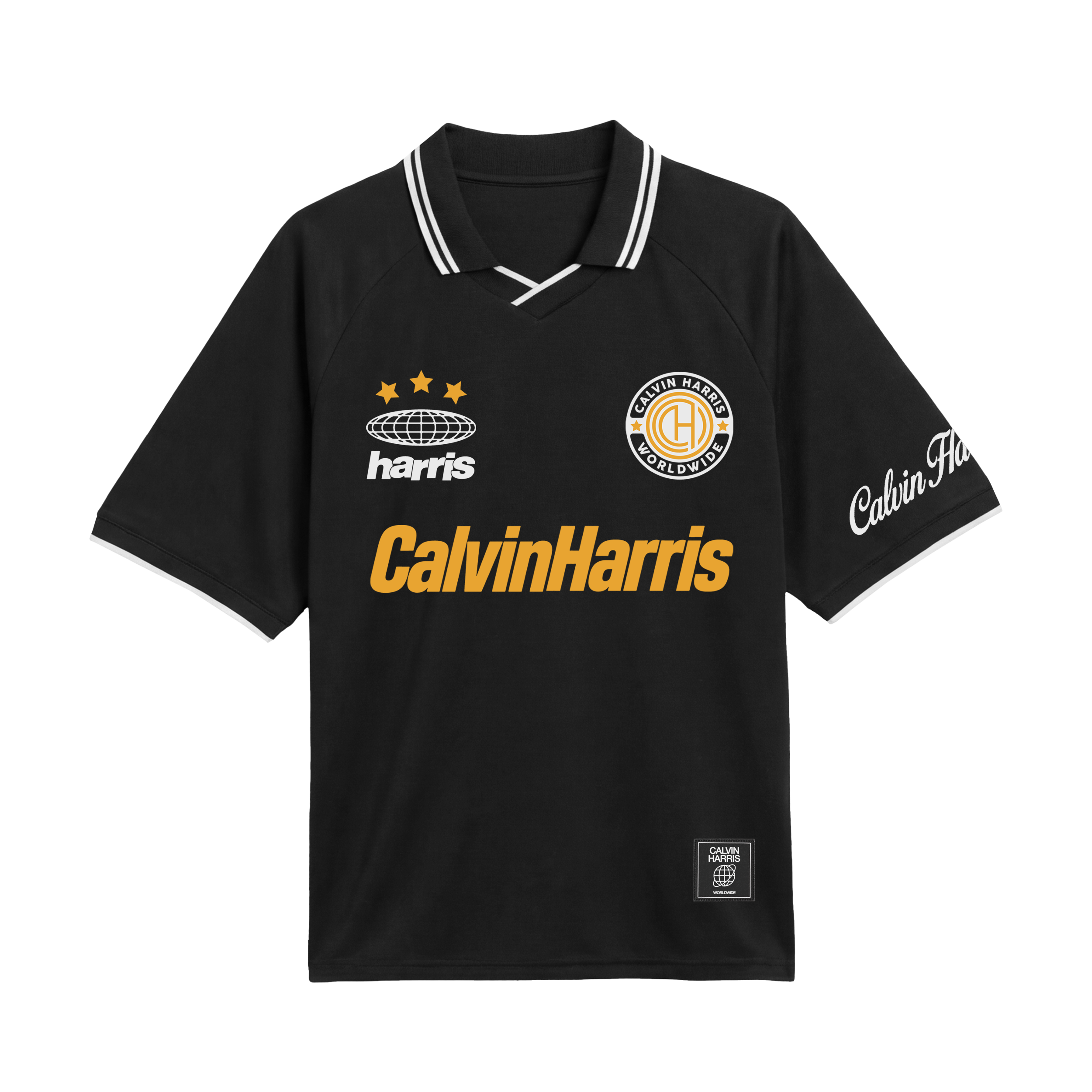 Black Calvin Harris Football Jersey