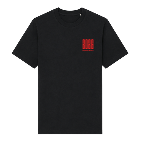 Black Calvin Harris Marlay Park / Malahide Castle Tour T-Shirt