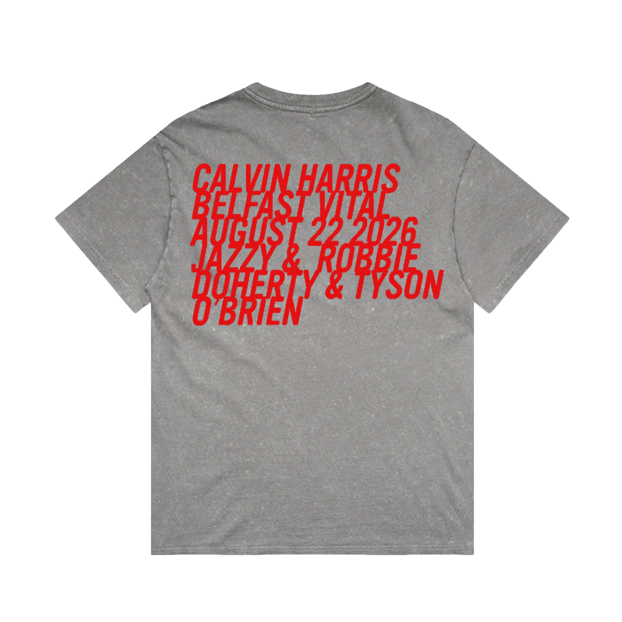 Belfast Vital Stone Grey Sun Flame T-Shirt