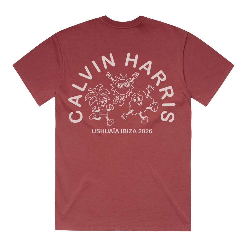 Ushuaïa Ibiza 2026 | Red T-Shirt