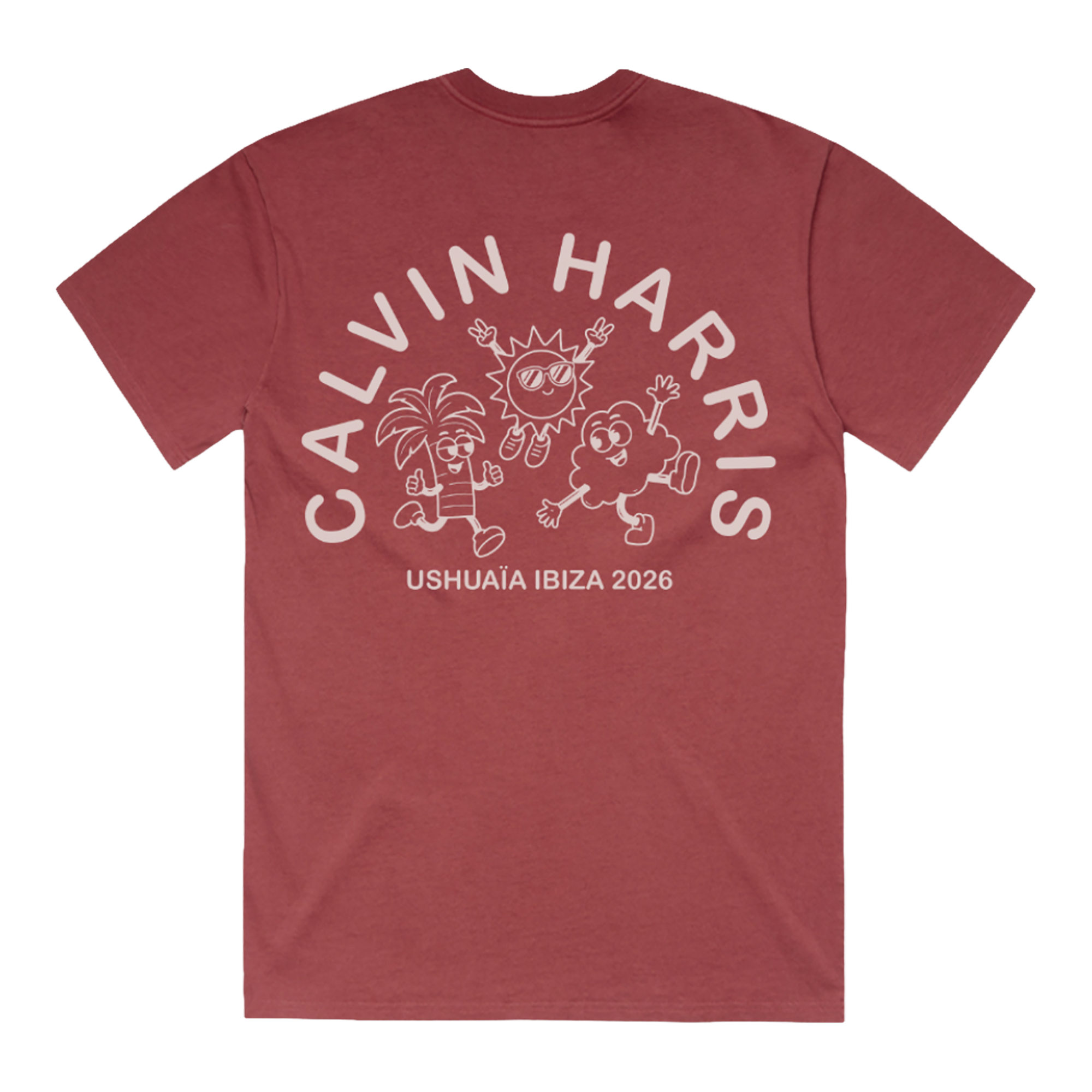 Ushuaïa Ibiza 2026 | Red T-Shirt