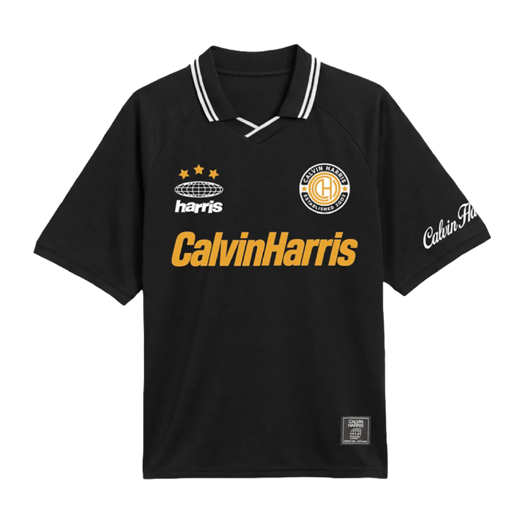 Black Calvin Harris Football Jersey