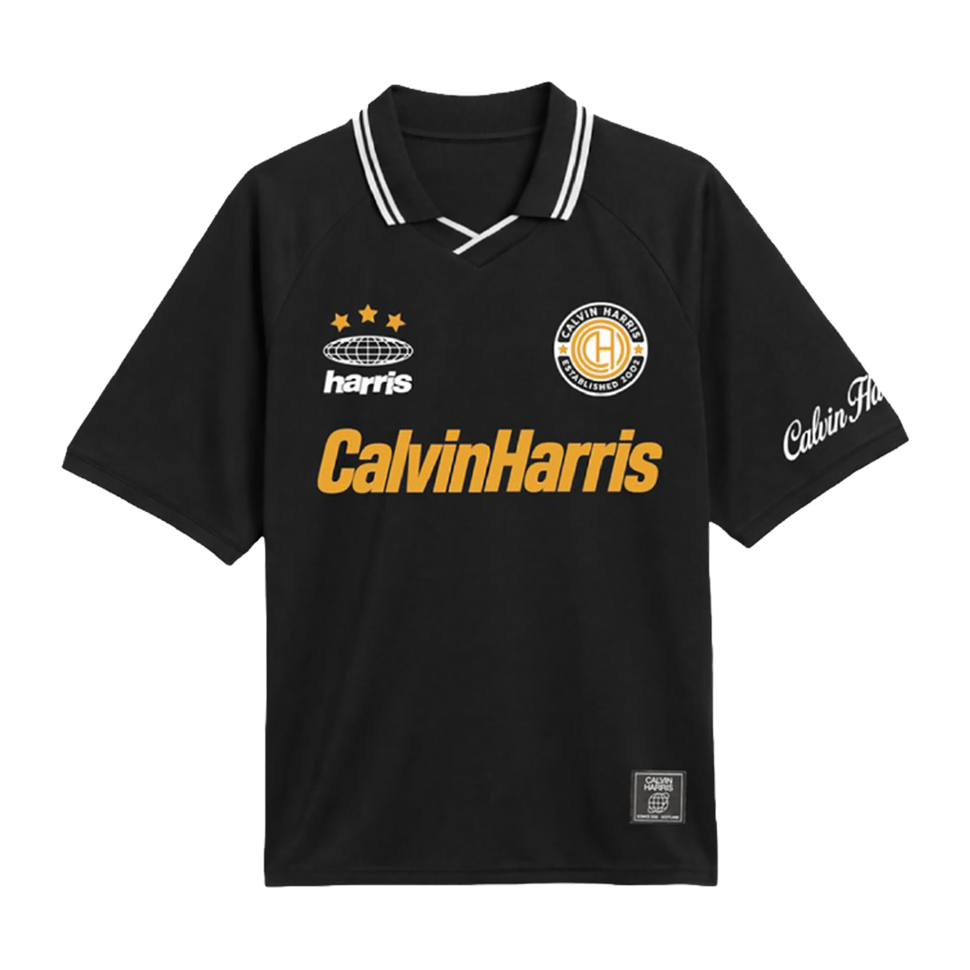 Black Calvin Harris Football Jersey