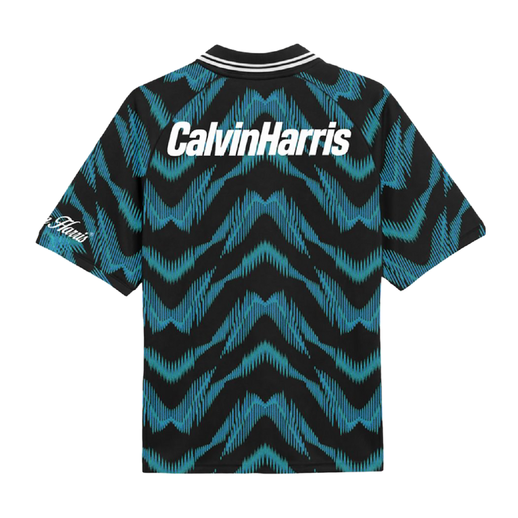 Patterned Calvin Harris Football Jersey