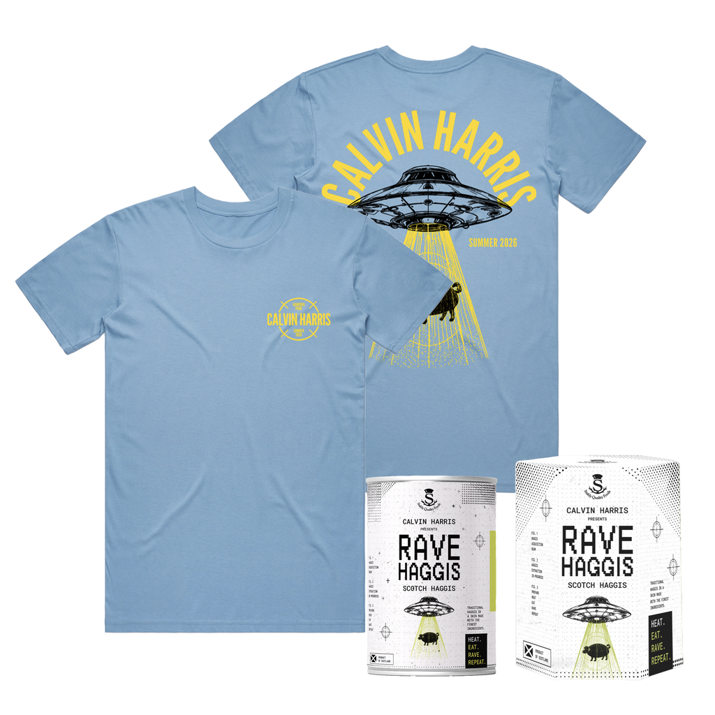 Rave Haggis + Blue UFO T-Shirt
