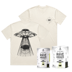 Rave Haggis + Ecru UFO T-Shirt