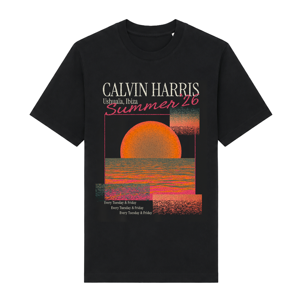Ushuaïa Ibiza 2026 | Vintage Sunset T-Shirt