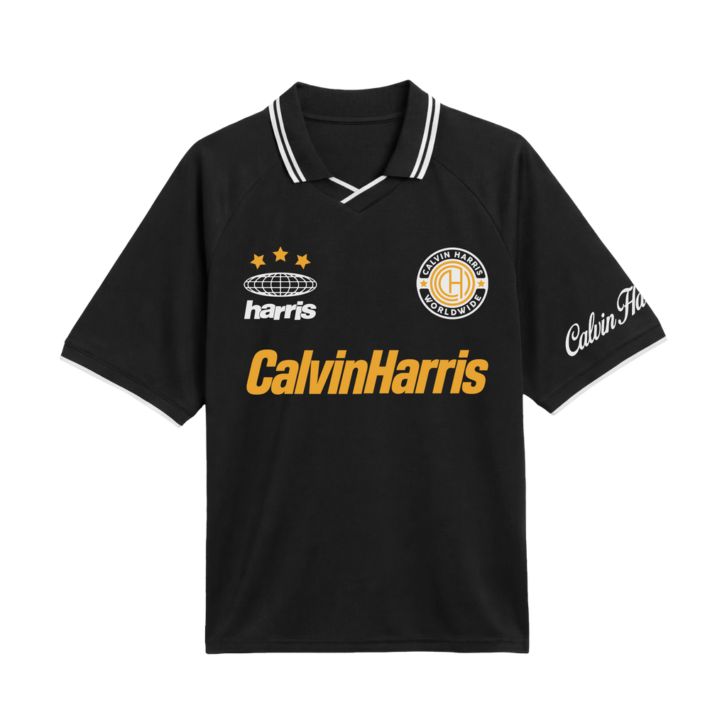 Black Calvin Harris Football Jersey