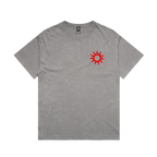 Belfast Vital Stone Grey Sun Flame T-Shirt