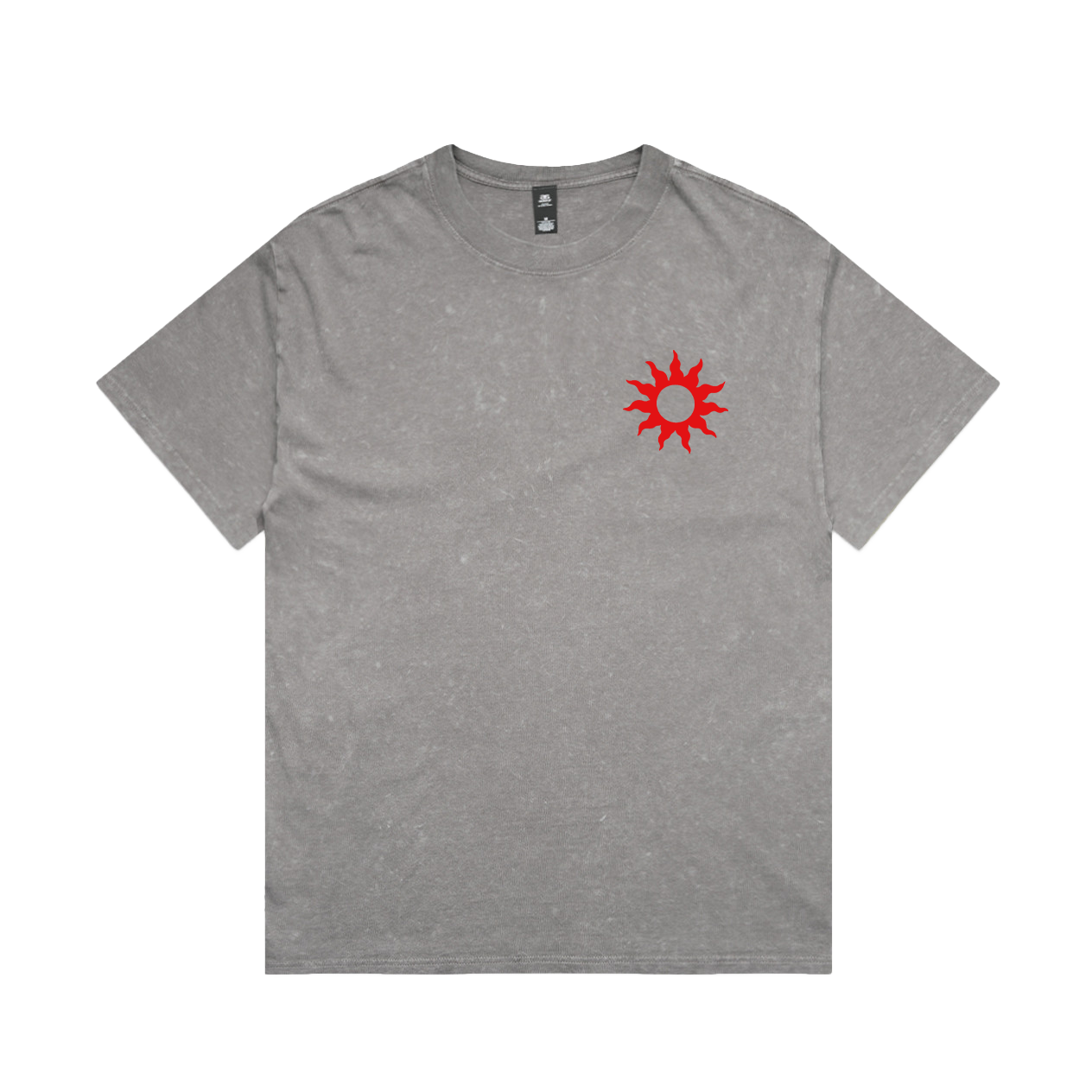 Belfast Vital Stone Grey Sun Flame T-Shirt
