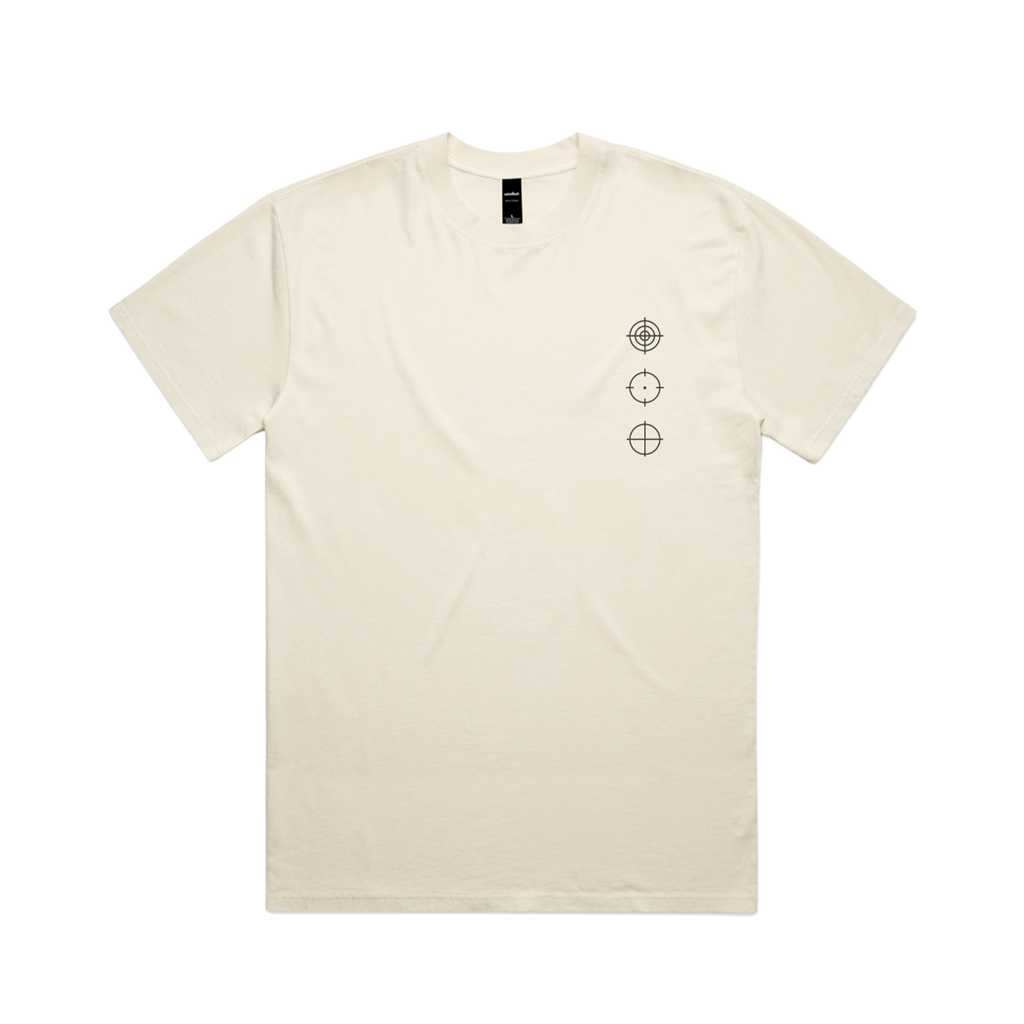 Belfast Vital Faded Ecru Graphic T-Shirt