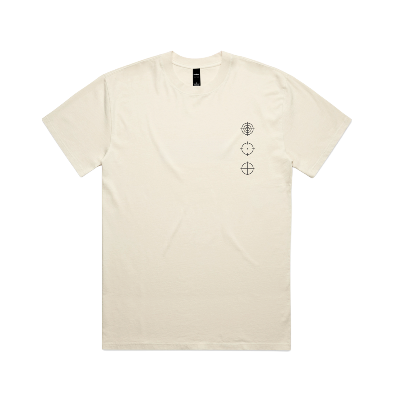 Belfast Vital Faded Ecru Graphic T-Shirt
