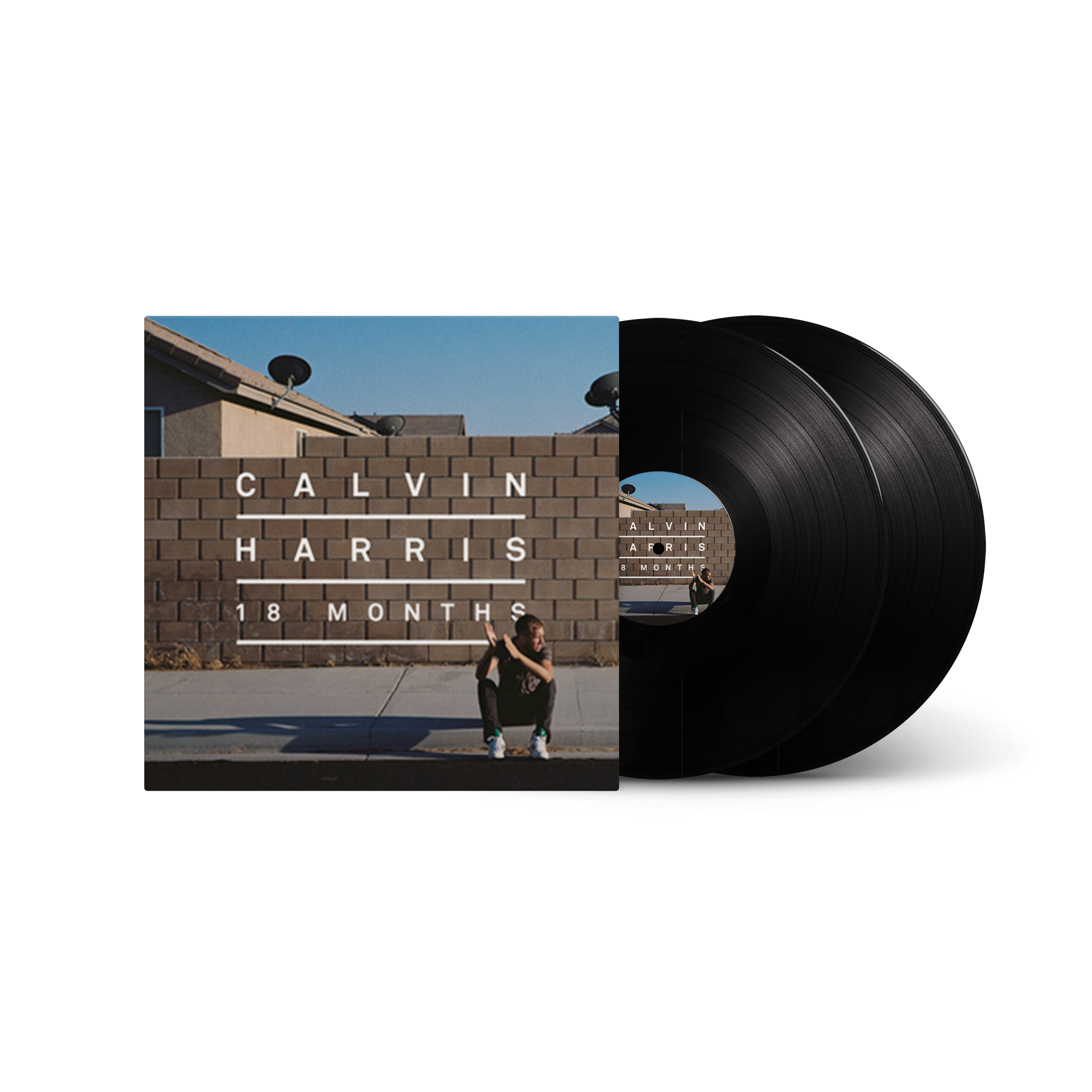 Calvin Harris - 18 Months Standard Black Vinyl 2LP
